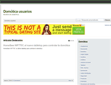 Tablet Screenshot of domoticausuarios.es